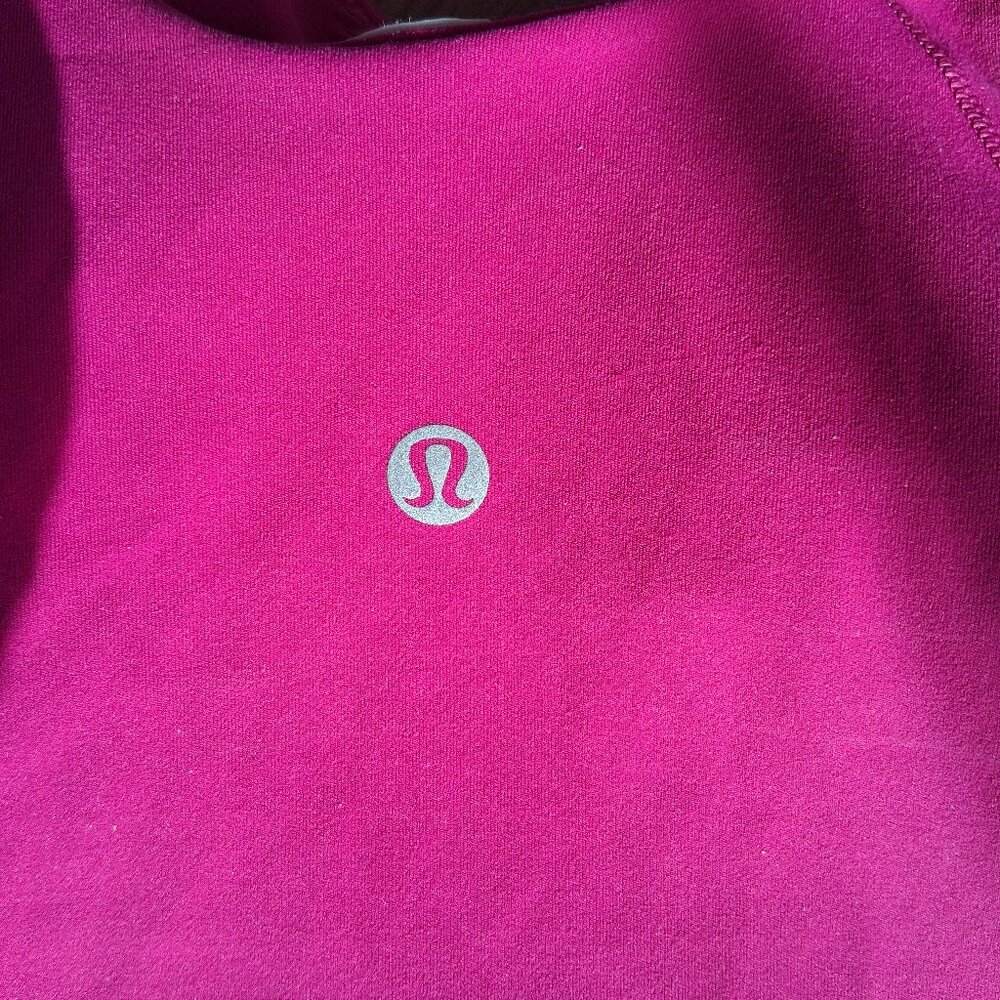 Lululemon Align Cropped Tank- Size 6- Ripened Raspberry - Picture 3 of 9